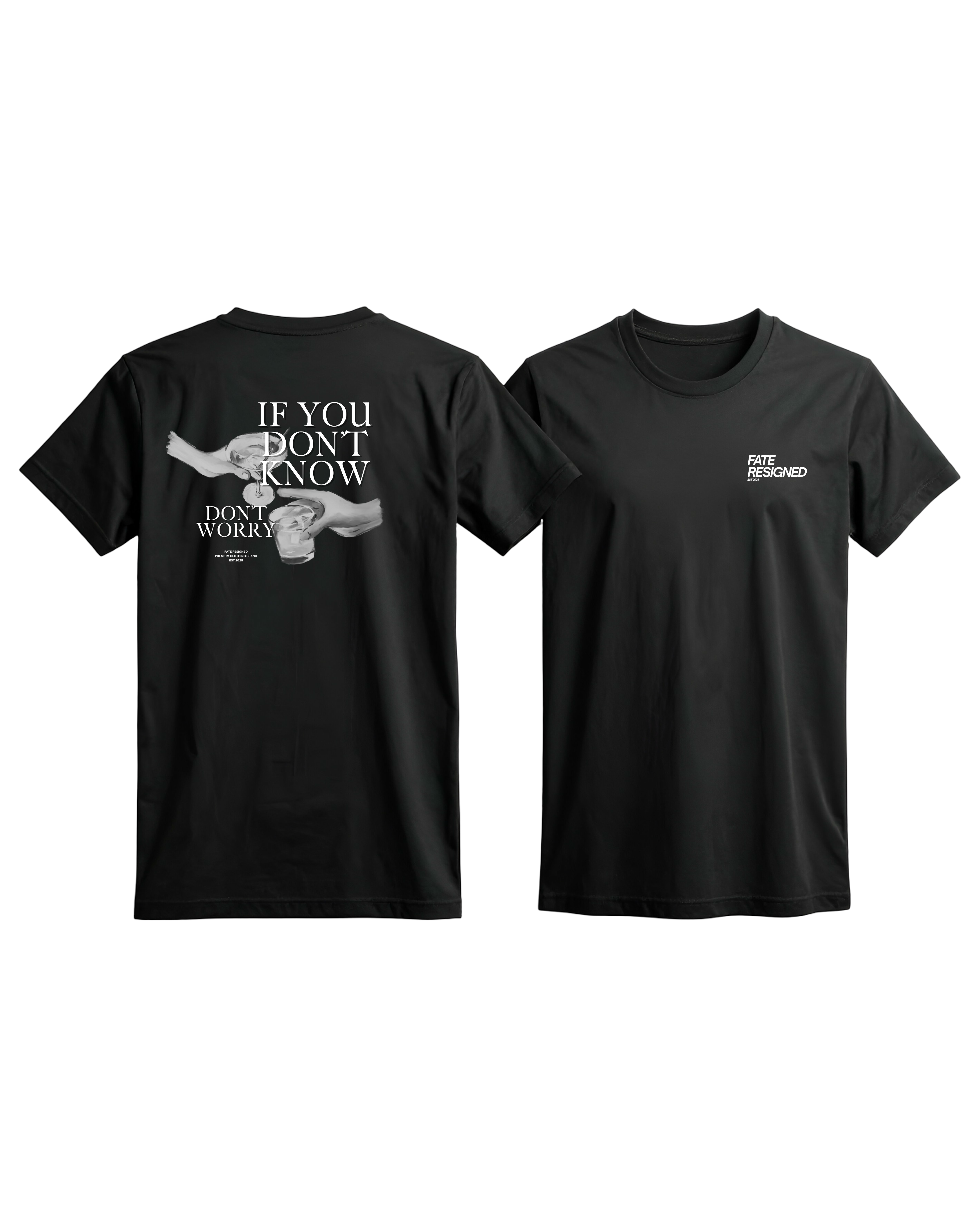 ‘IYDK’ Tshirt | Black