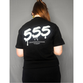 ‘555’ T-shirt | Black